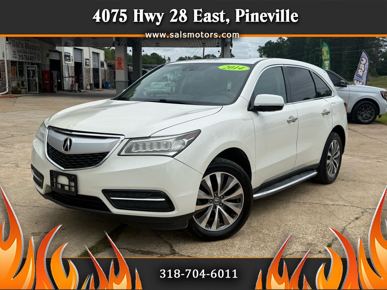 Acura MDX FWD 4dr Tech Pkg 2014