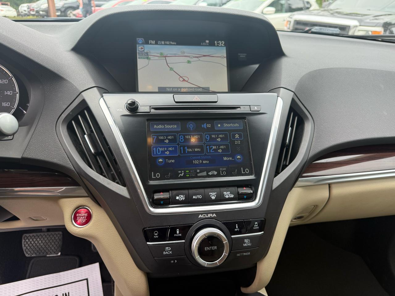 Acura MDX FWD 4dr Tech Pkg 2014