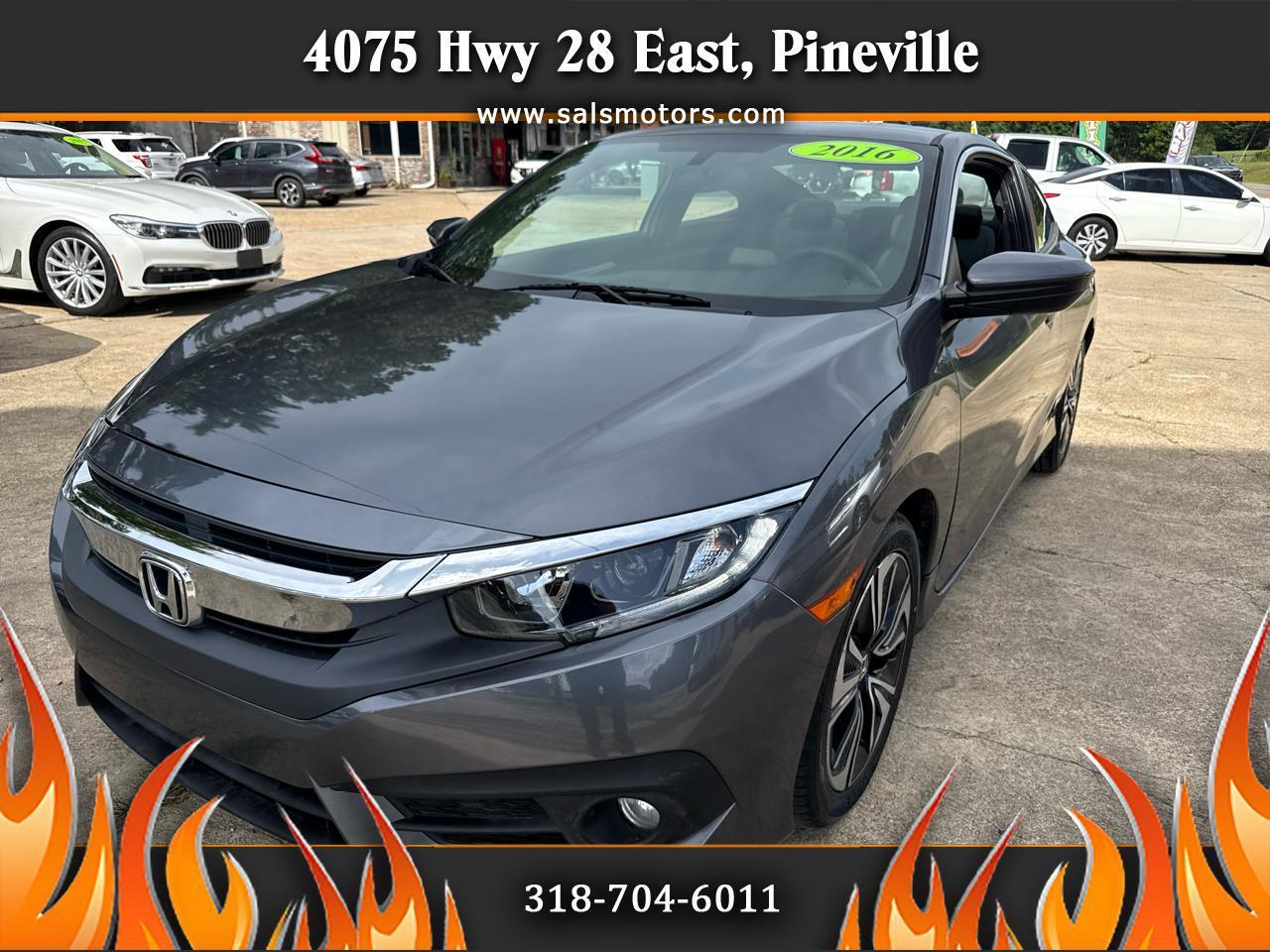 2016 Honda Civic Coupe 2dr CVT EX-T