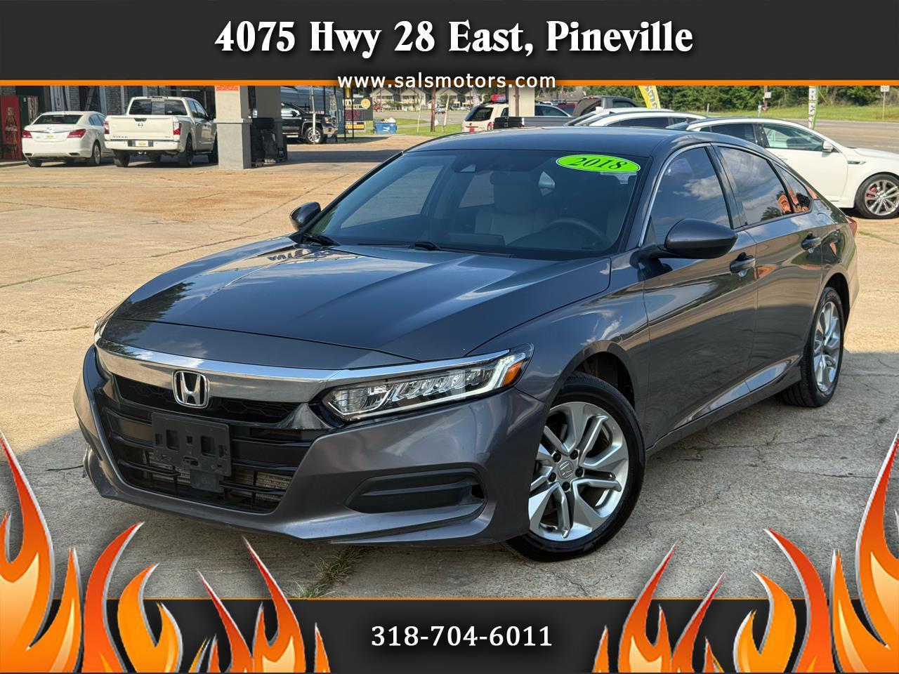 Honda Accord Sedan LX 1.5T CVT 2018
