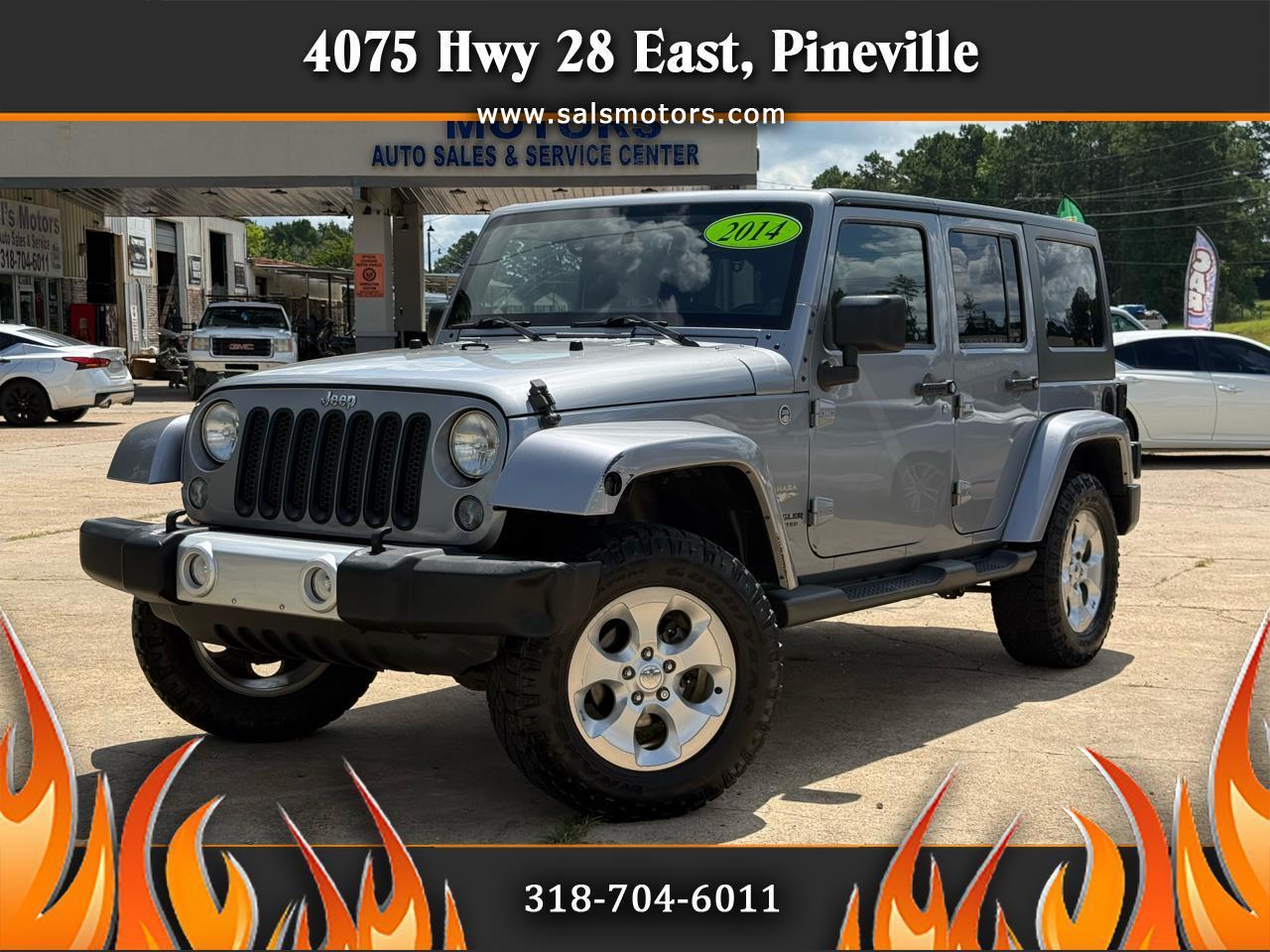 Jeep Wrangler Unlimited 4WD 4dr Sahara 2014