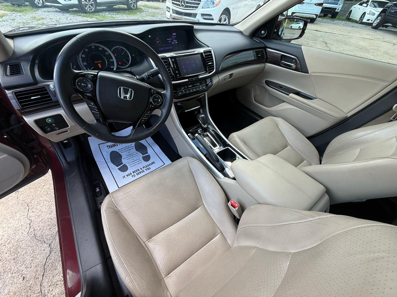 Honda Accord Sedan EX-L V6 Auto w/Navi & Honda Sensing 2017