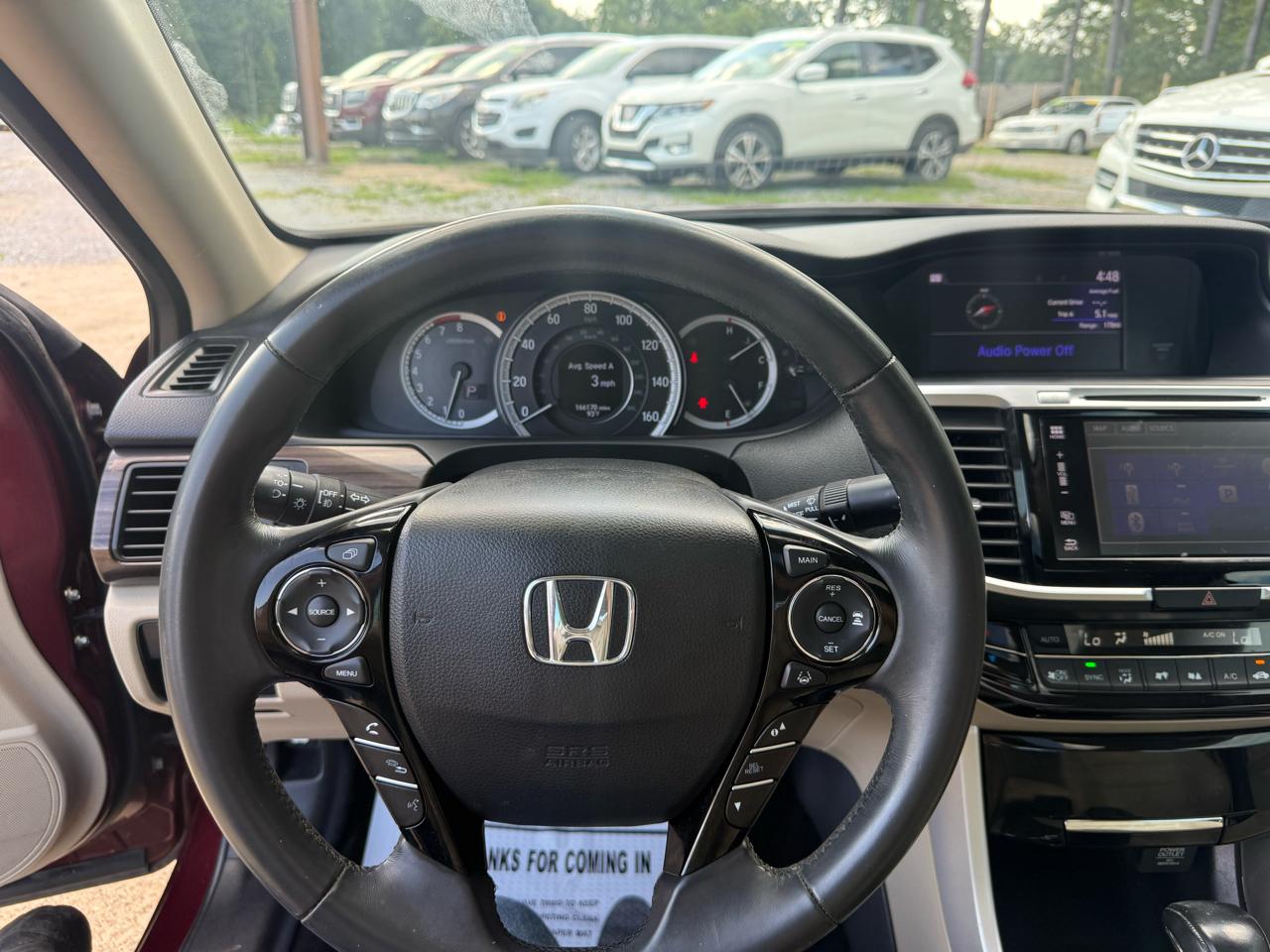 Honda Accord Sedan EX-L V6 Auto w/Navi & Honda Sensing 2017