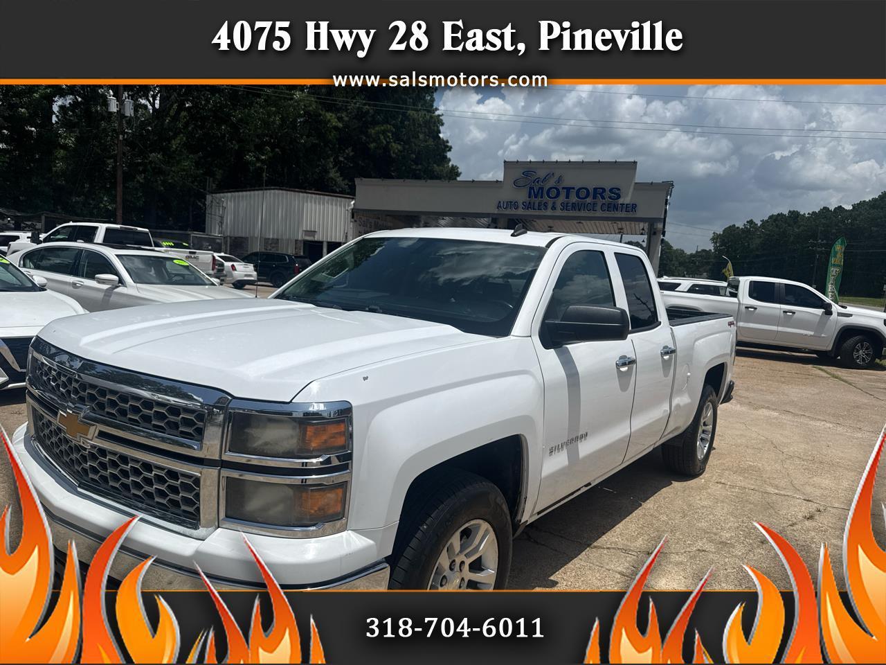 2014 Chevrolet Silverado 1500 4WD Double Cab 143.5" LT w/1LT