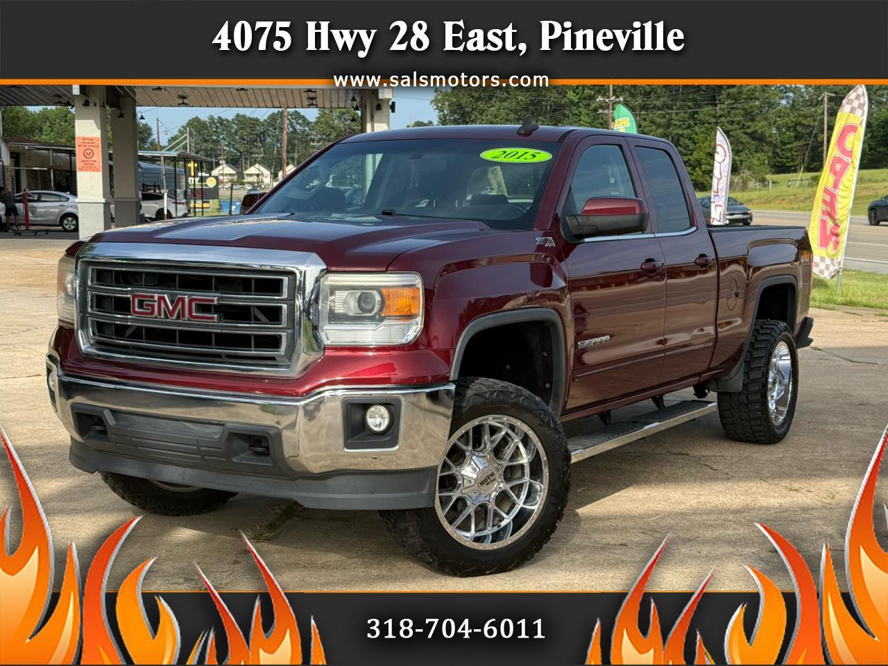 GMC Sierra 1500 4WD Double Cab 143.5" SLE 2015