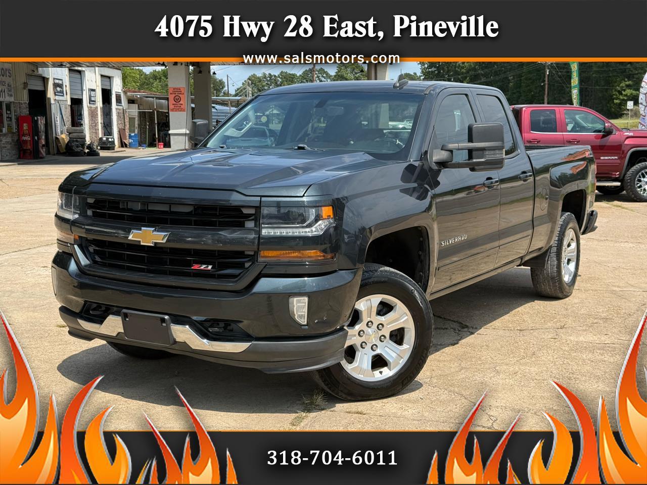 Chevrolet Silverado 1500 4WD Double Cab 143.5" LT w/2LT 2017