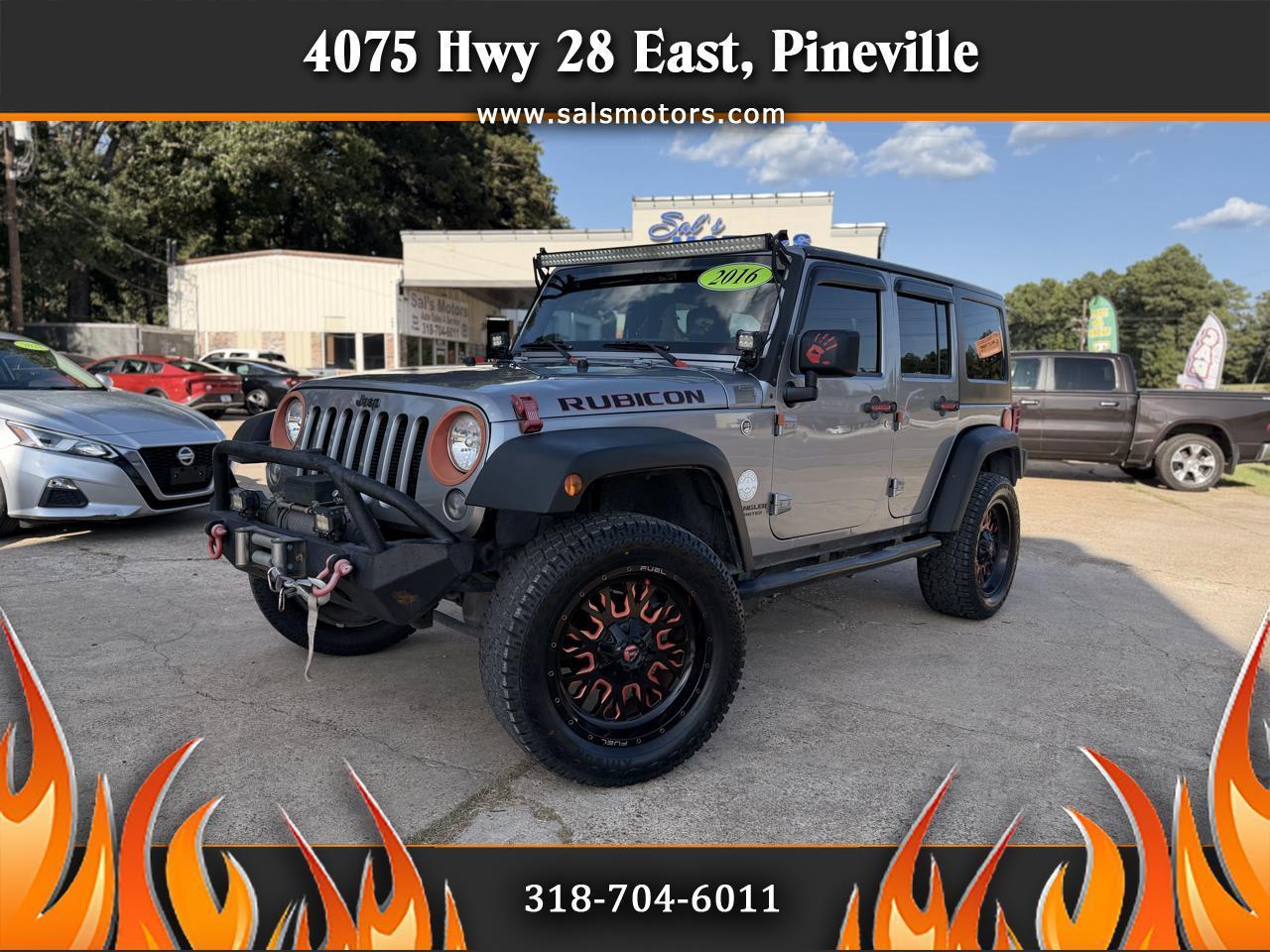 Jeep Wrangler Unlimited 4WD 4dr Rubicon 2016