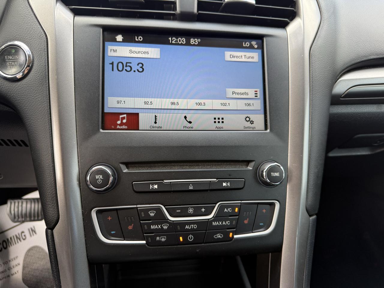 Ford Fusion SE FWD 2017