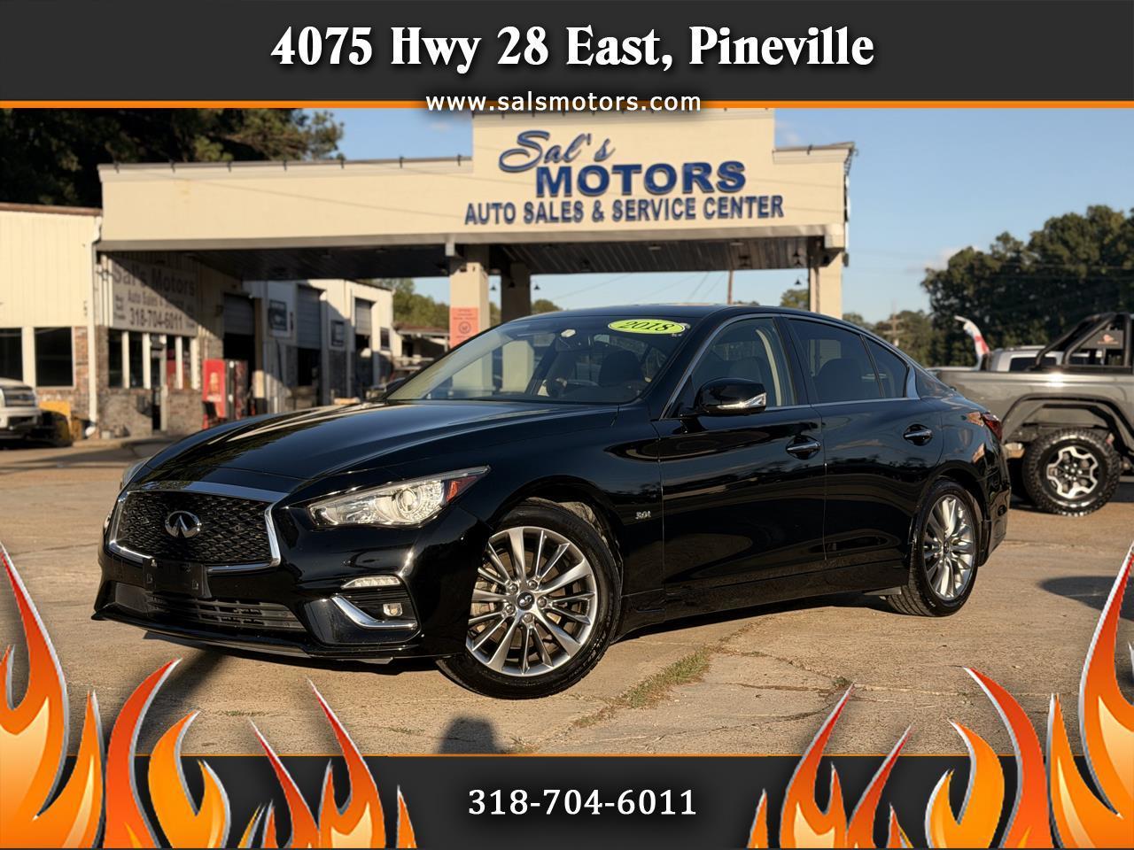 Infiniti Q50 3.0t LUXE RWD 2018