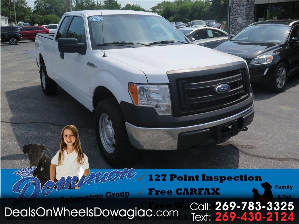Used 2014 Ford F150 XL SuperCab 8ft. Bed 4WD for Sale in Dowagiac MI