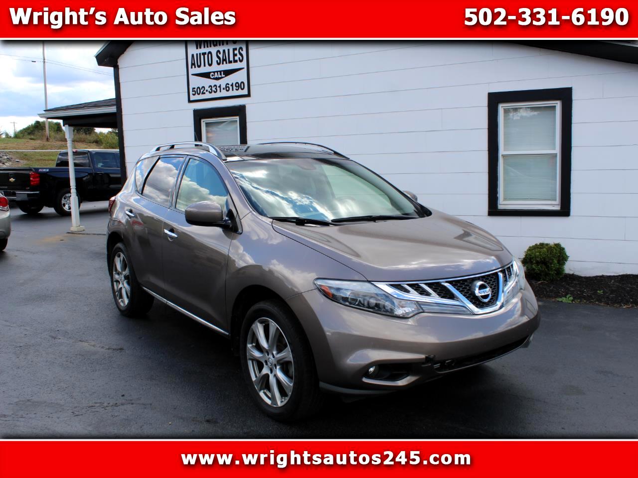 Nissan Murano Platinum 4D SUV AWD 2012