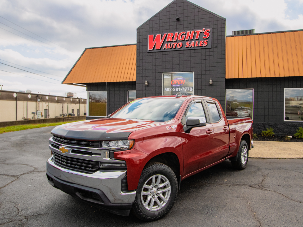 2019 Chevrolet Silverado 1500 4WD Double Cab 147" LT