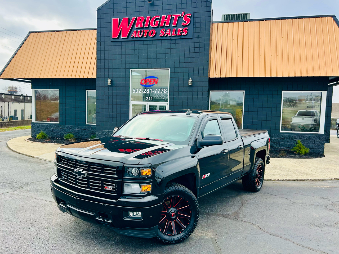 2015 Chevrolet Silverado 1500 4WD Double Cab 143.5" LT w/2LT