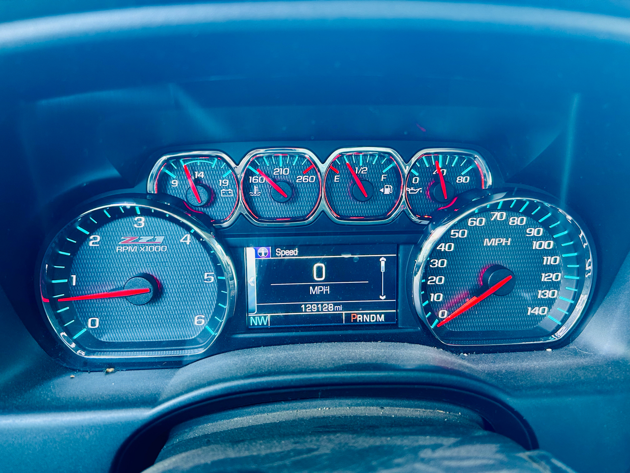 Chevrolet Silverado 1500 LTZ Crew Cab 4WD 2016