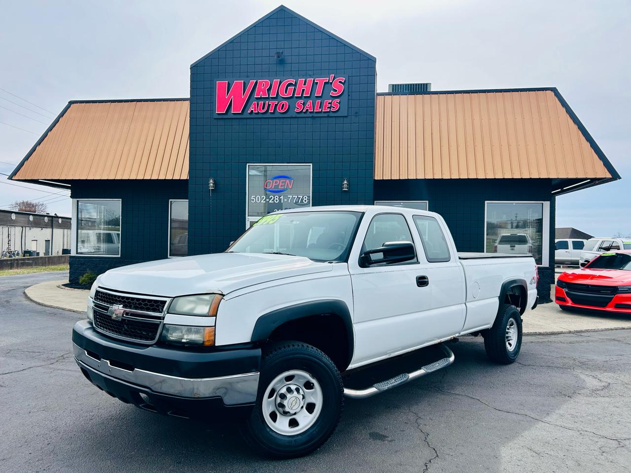 2006 Chevrolet Silverado 3500 Ext Cab 157.5" WB 4WD SRW Wrk Trk