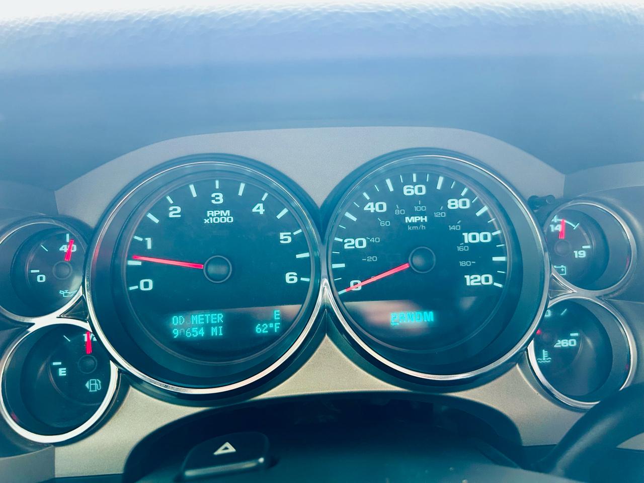 Chevrolet Silverado 1500 4WD Ext Cab 143.5" LT 2012