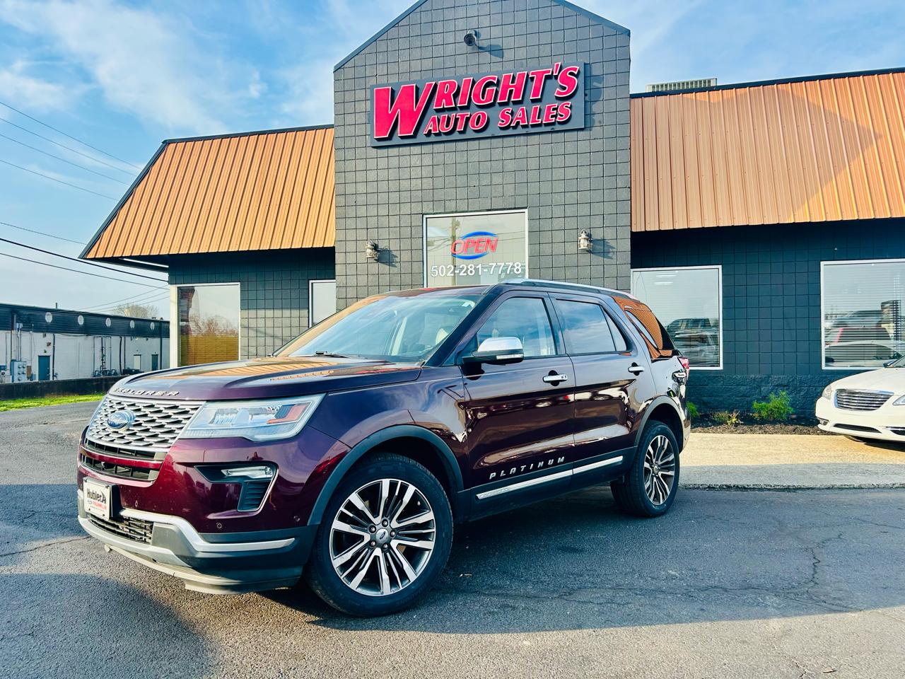 2018 Ford Explorer Platinum 4WD