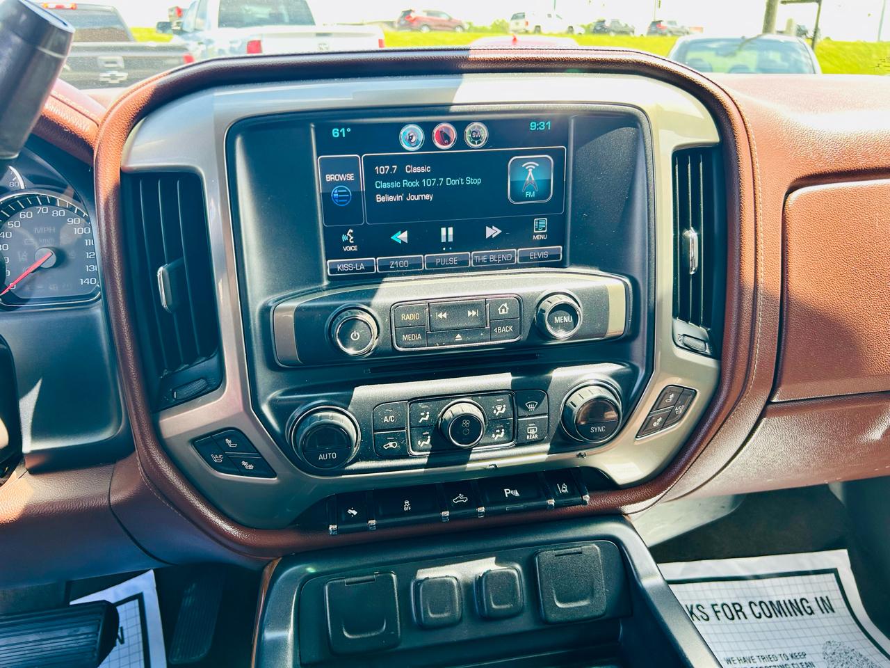Chevrolet Silverado 1500 4WD Crew Cab 143.5" High Country 2014