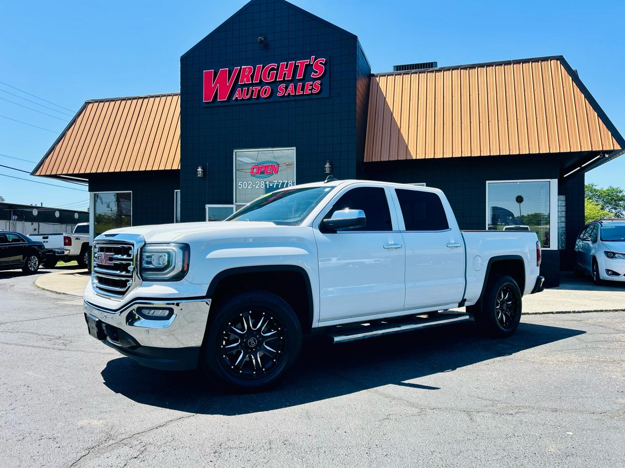 2016 GMC Sierra 4WD Crew Cab Short Box SLT w/R8J's photo