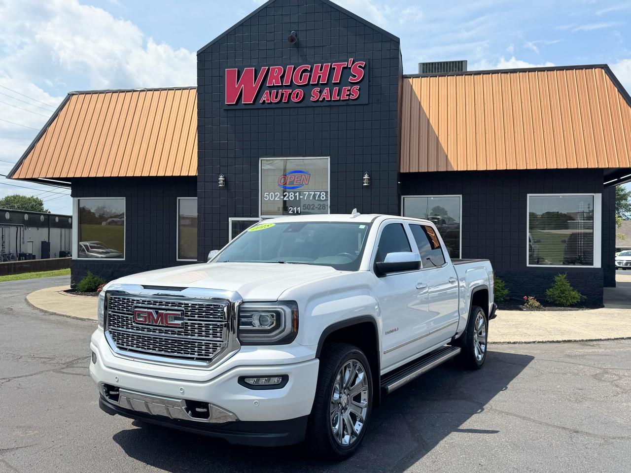GMC Sierra 1500 4WD Crew Cab 143.5" Denali 2018