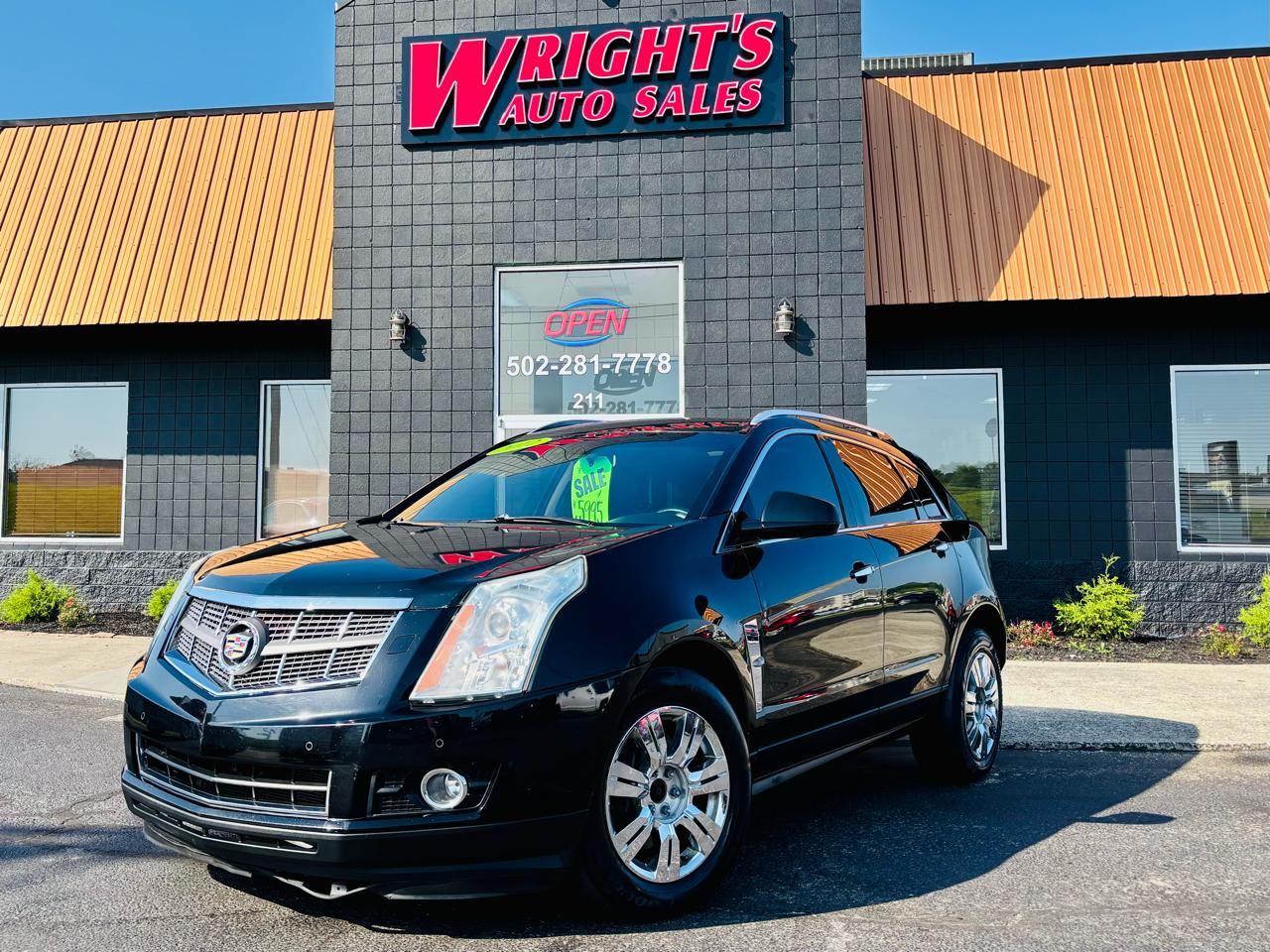Black 2012 Cadillac SRX SUV / Crossover All-Wheel Drive Automatic