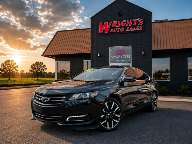 Black 2018 Chevrolet Impala Sedan Front-Wheel Drive Automatic