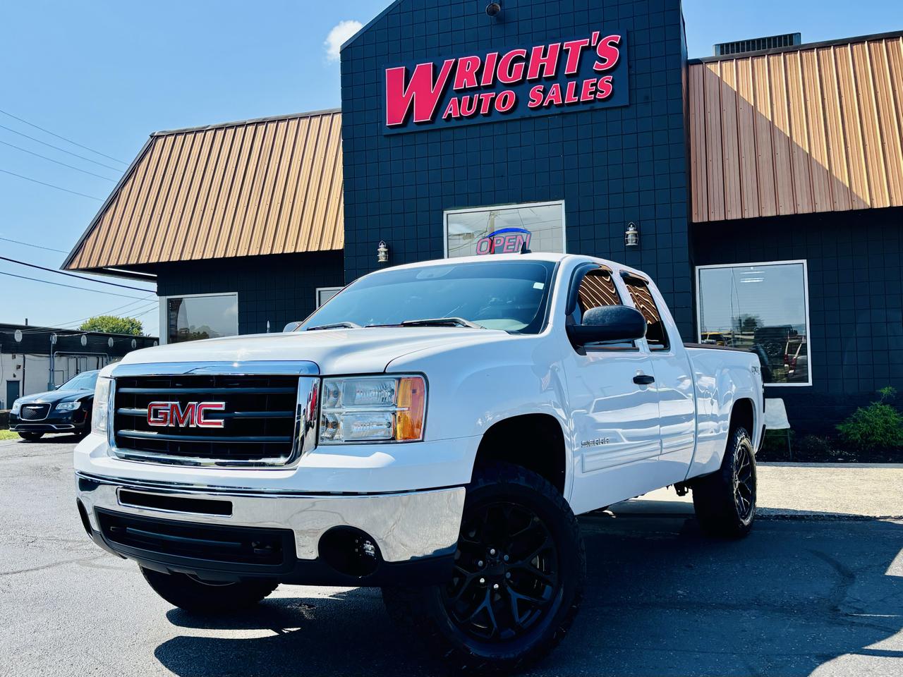 White 2011 GMC Sierra 1500 Pickup Truck Four-Wheel Drive Automatic