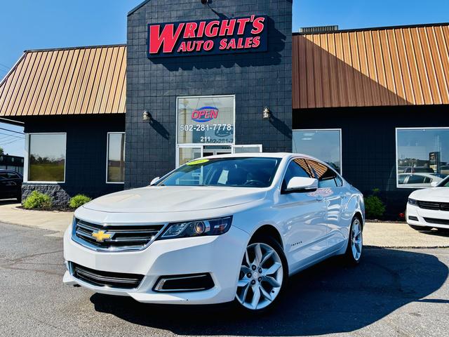 White 2016 Chevrolet Impala Sedan Front-Wheel Drive Automatic