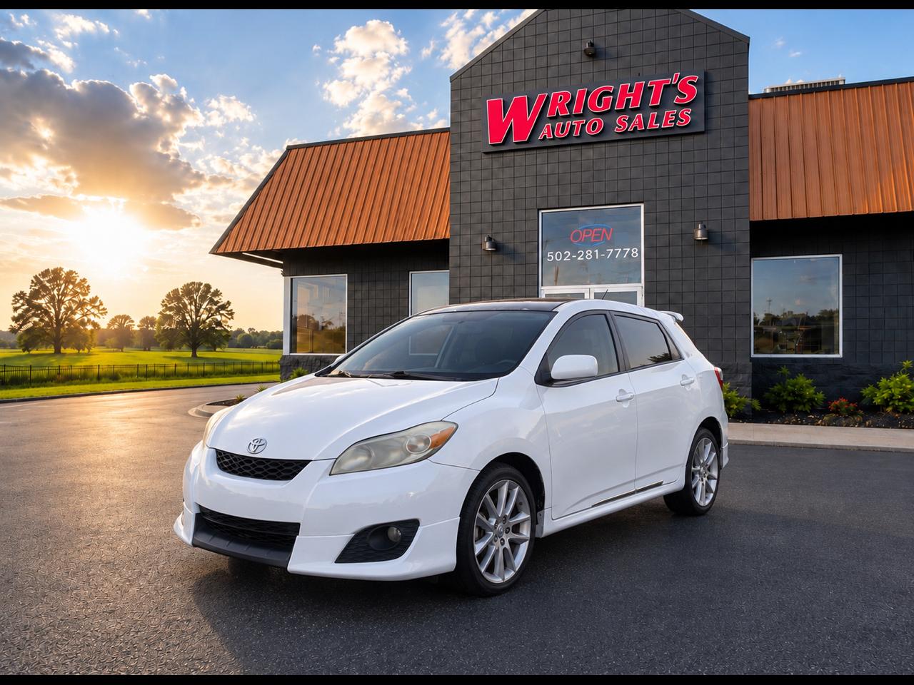 2009 Toyota Matrix 5dr Wgn Man XRS FWD (Natl)