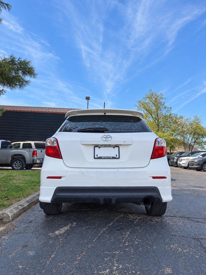Toyota Matrix 5dr Wgn Man XRS FWD (Natl) 2009