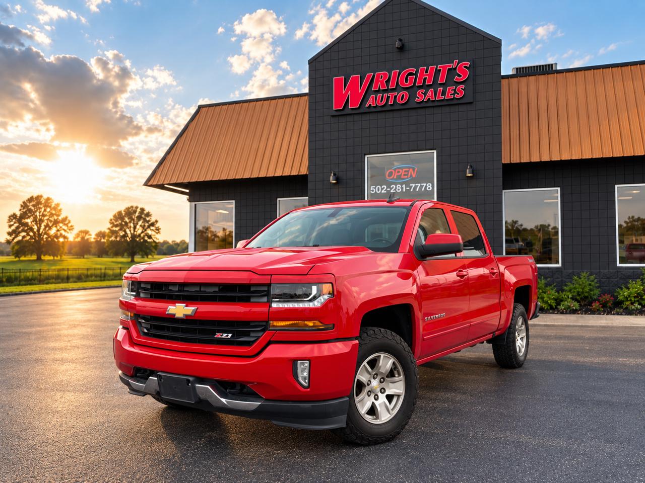 2016 Chevrolet Silverado 1500 4WD Crew Cab 143.5" LT w/2LT