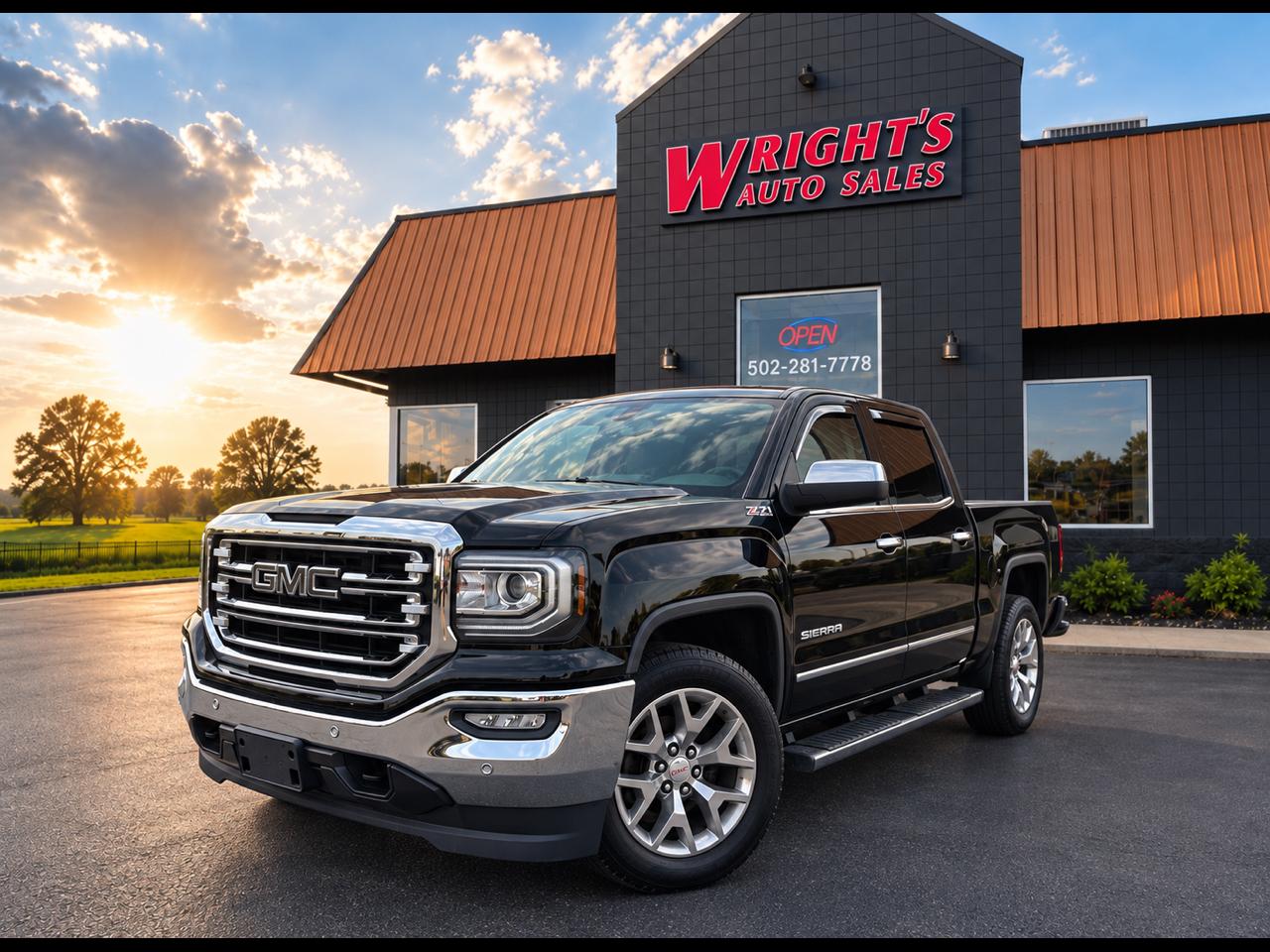 GMC Sierra 1500 4WD Crew Cab 143.5" SLT 2018