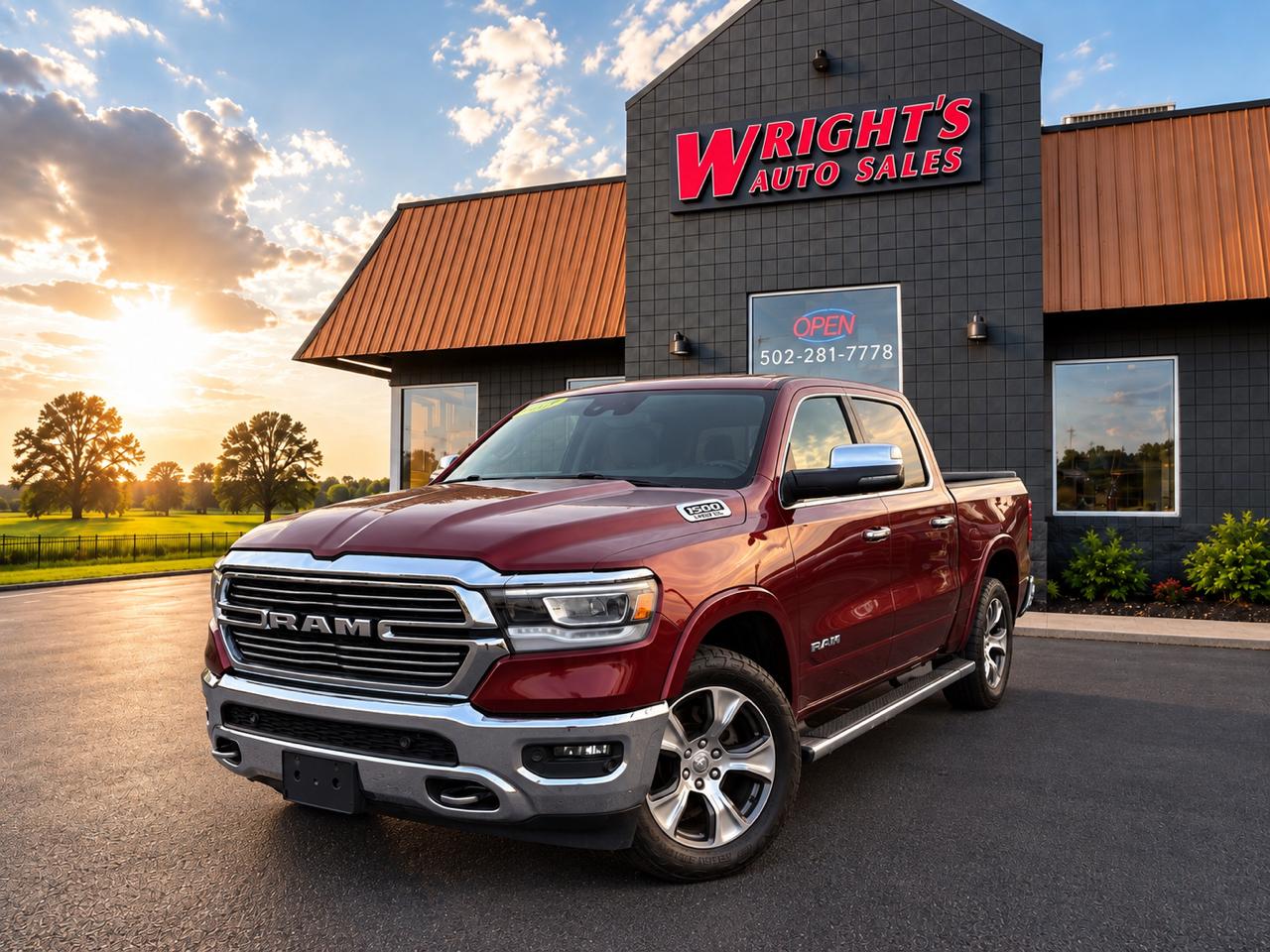 RAM 1500 Laramie 4x4 Crew Cab 5'7" Box 2019