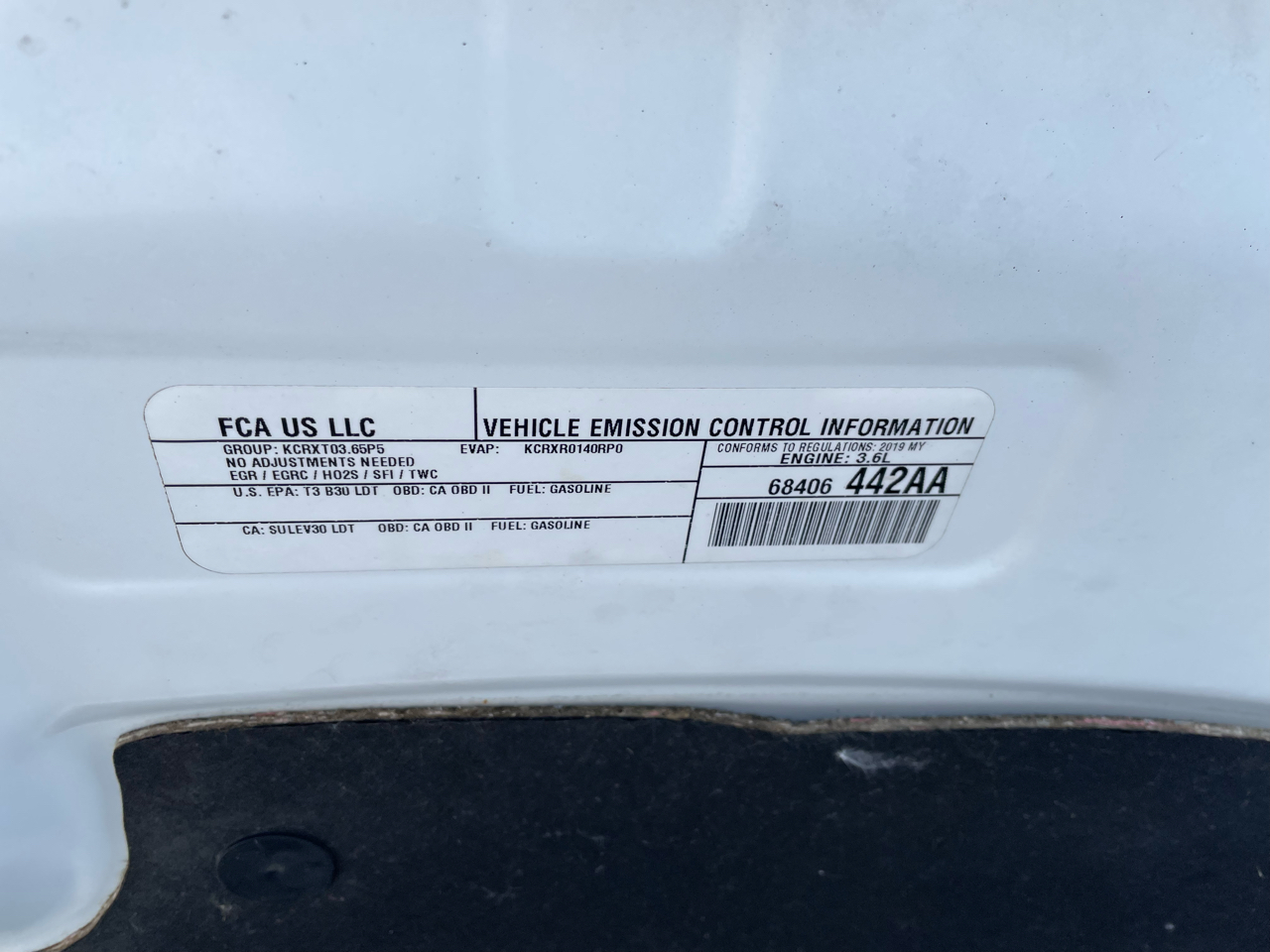 Chrysler Pacifica Touring L FWD 2019