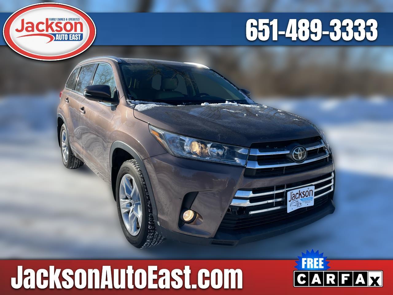Toyota Highlander Limited V6 AWD (Natl) 2017