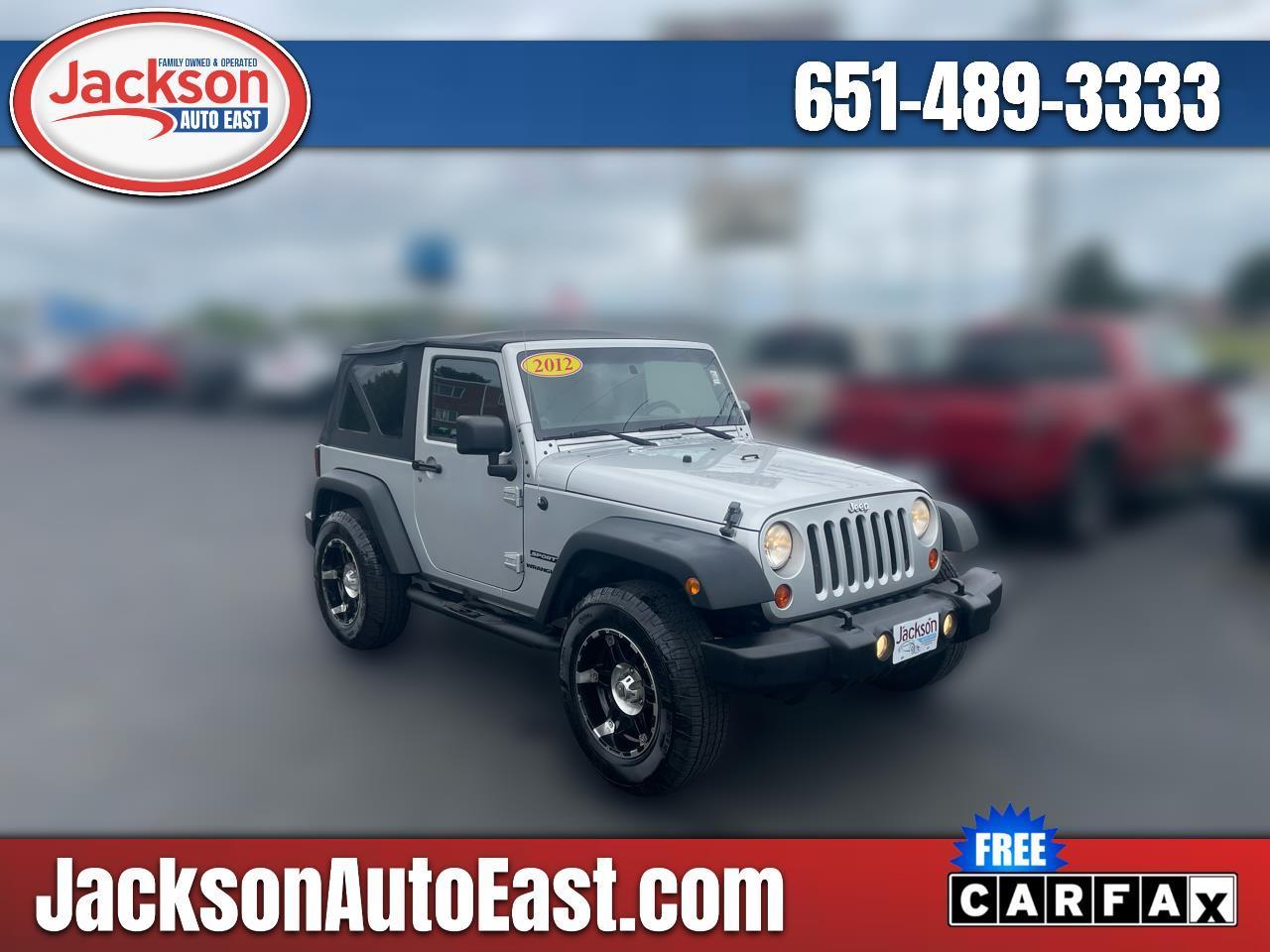 2012 Jeep Wrangler 4WD 2dr Sport