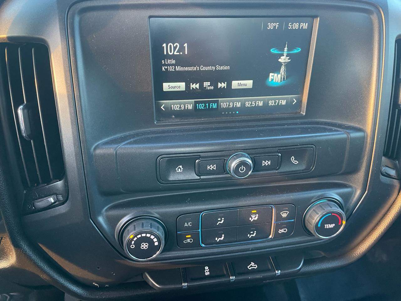 Chevrolet Silverado 1500 4WD Double Cab 143.5" Work Truck 2017