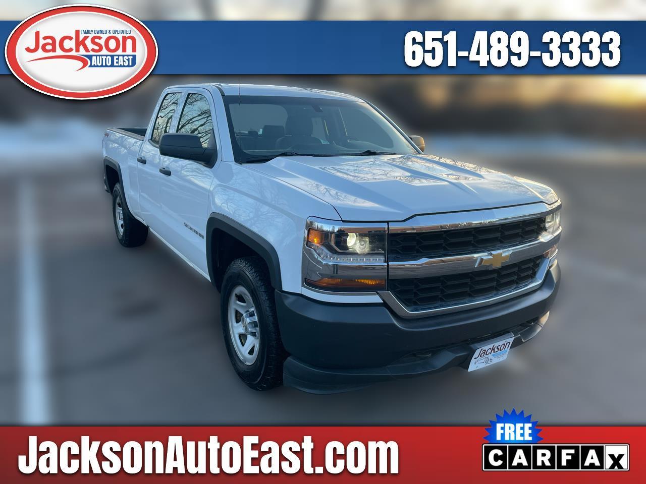 2017 Chevrolet Silverado 1500 4WD Double Cab 143.5" Work Truck