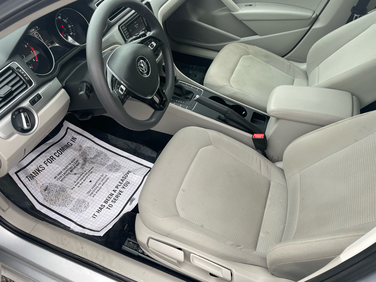 Volkswagen Passat 4dr Sdn 1.8T Auto S PZEV 2016