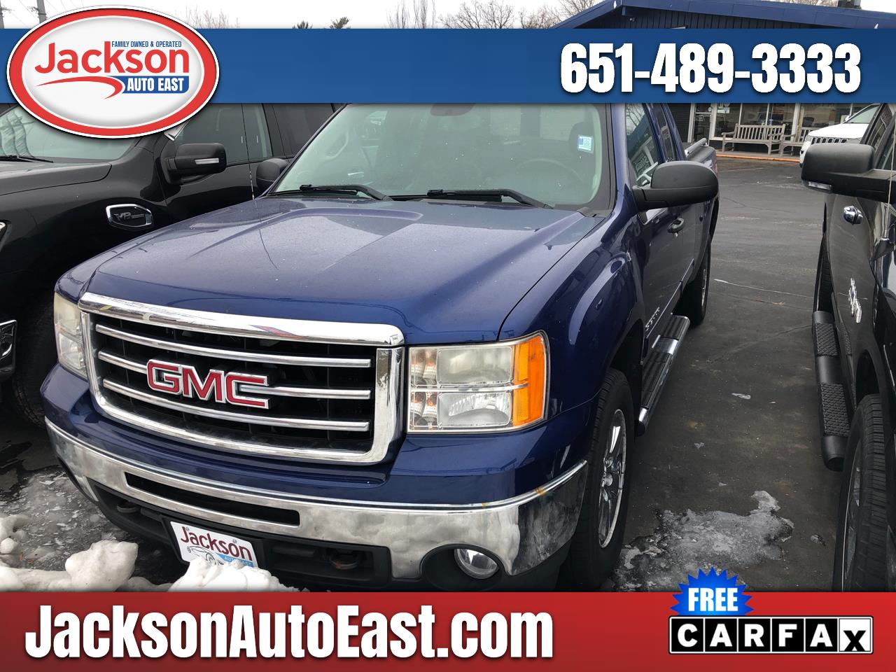 2013 GMC Sierra 1500 4WD Ext Cab 143.5" SLE