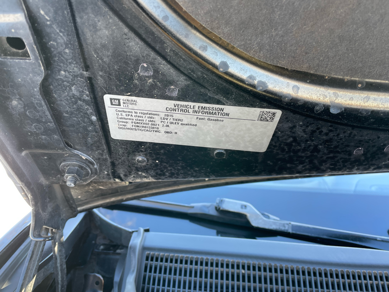 Cadillac CTS Sedan 4dr Sdn 2.0L Turbo AWD 2015