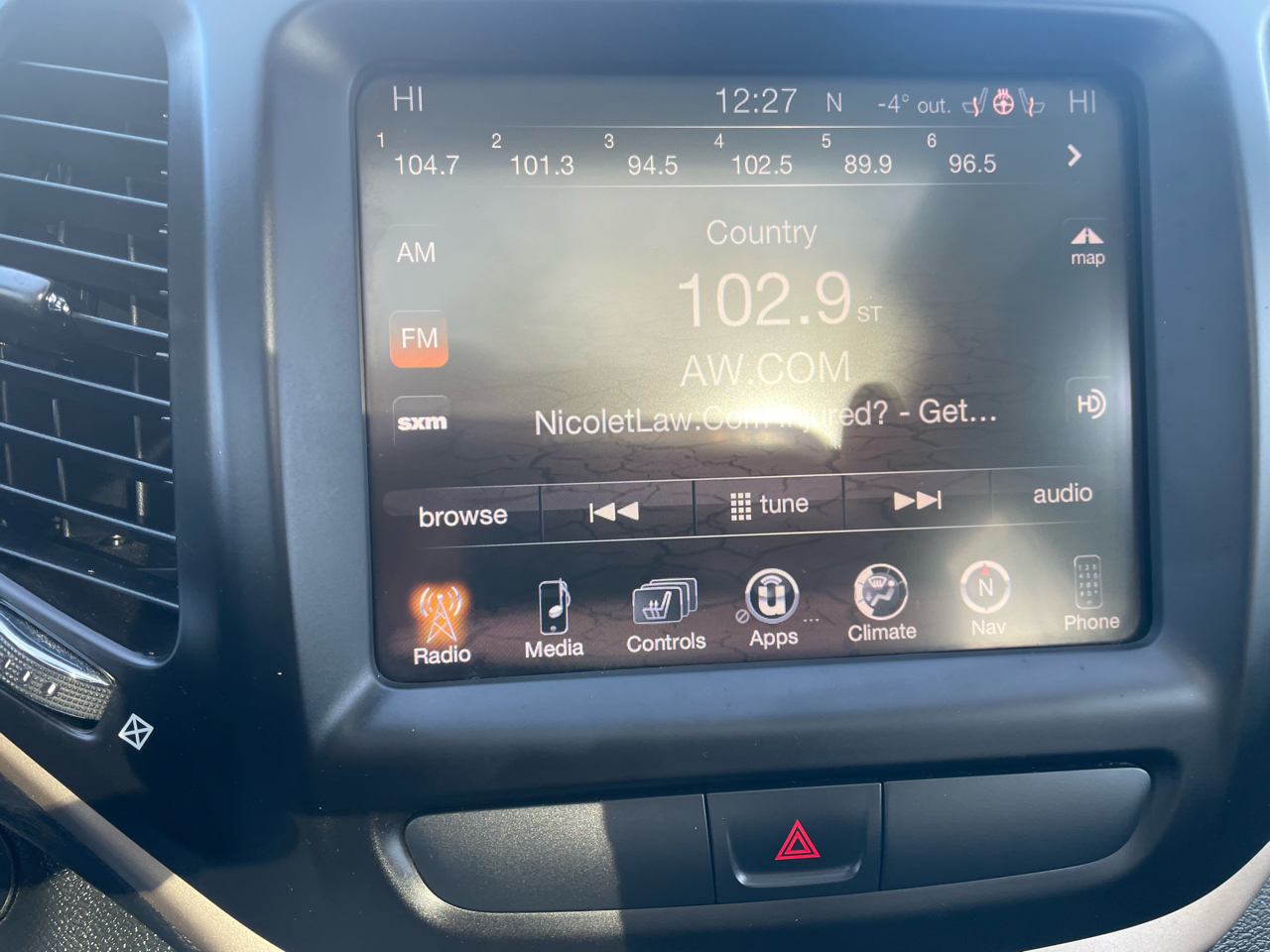 Jeep Cherokee 4WD 4dr High Altitude 2016