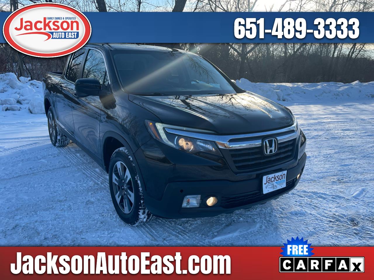 2017 Honda Ridgeline RTL-T 4x4 Crew Cab 5.3' Bed