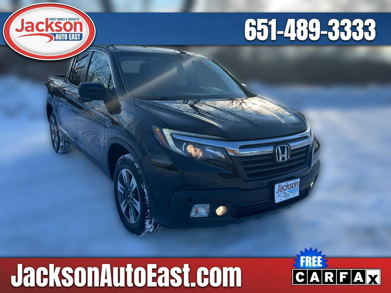 2017 Honda Ridgeline RTL-T 4x4 Crew Cab 5.3' Bed