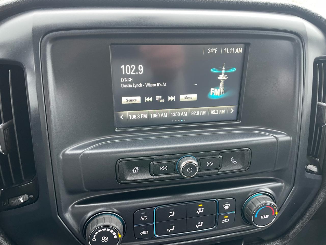 Chevrolet Silverado 1500 4WD Double Cab 143.5" Work Truck 2017