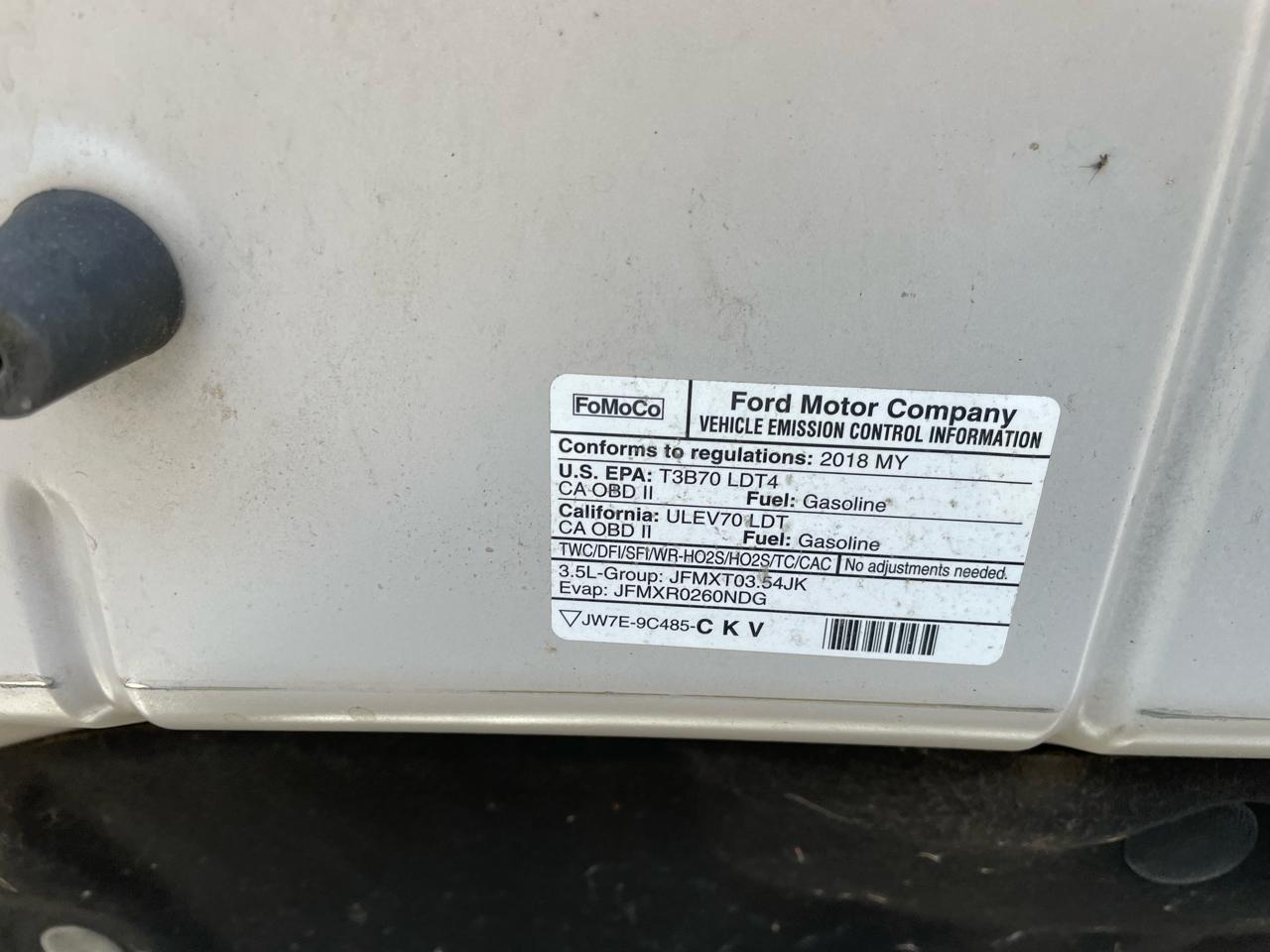 Ford F-150 Lariat 4WD SuperCrew 5.5' Box 2018