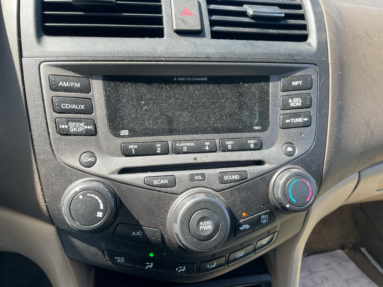 Honda Accord Sdn 4dr V6 AT LX SE 2007