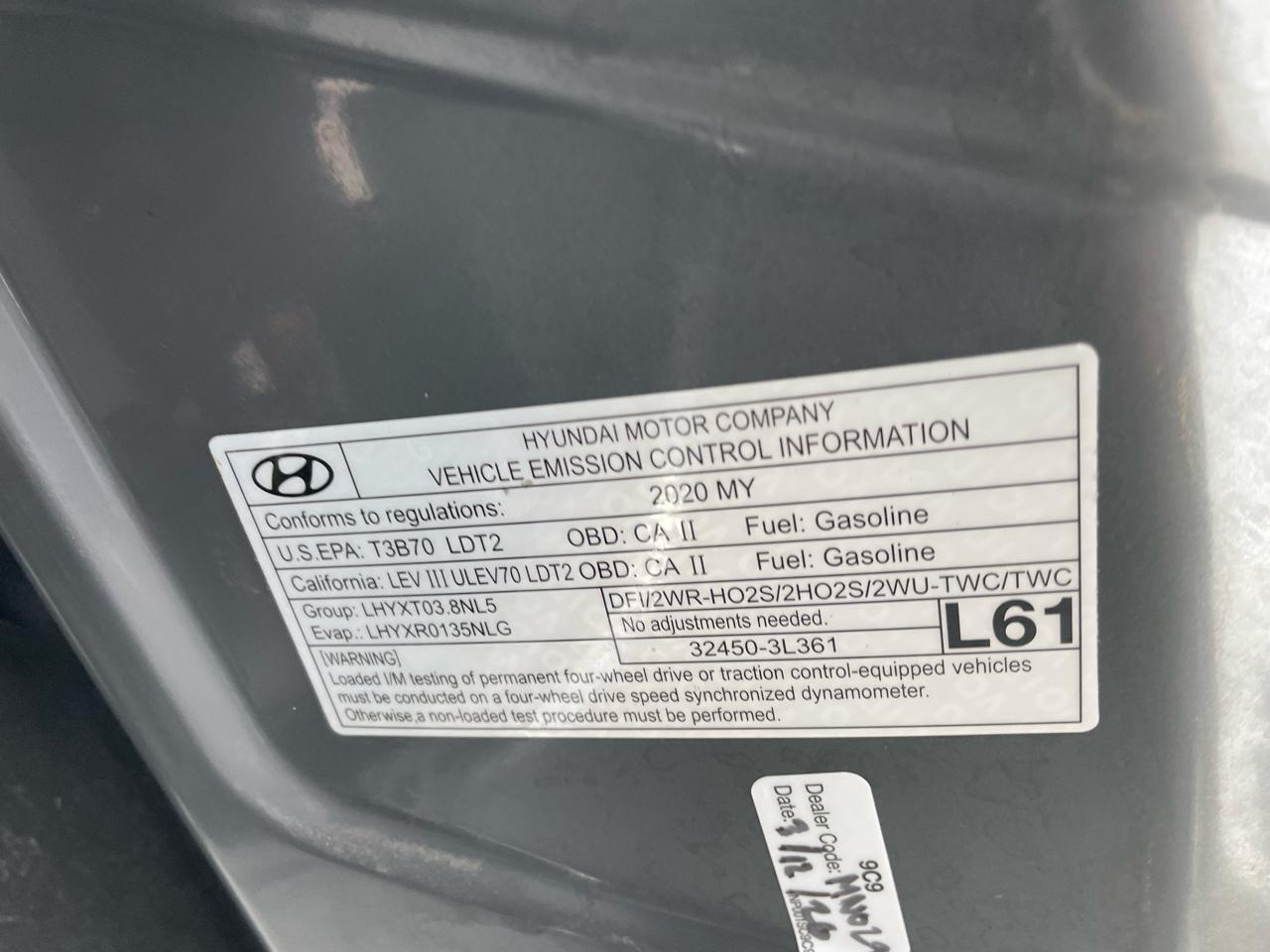 Hyundai Palisade Limited AWD 2020