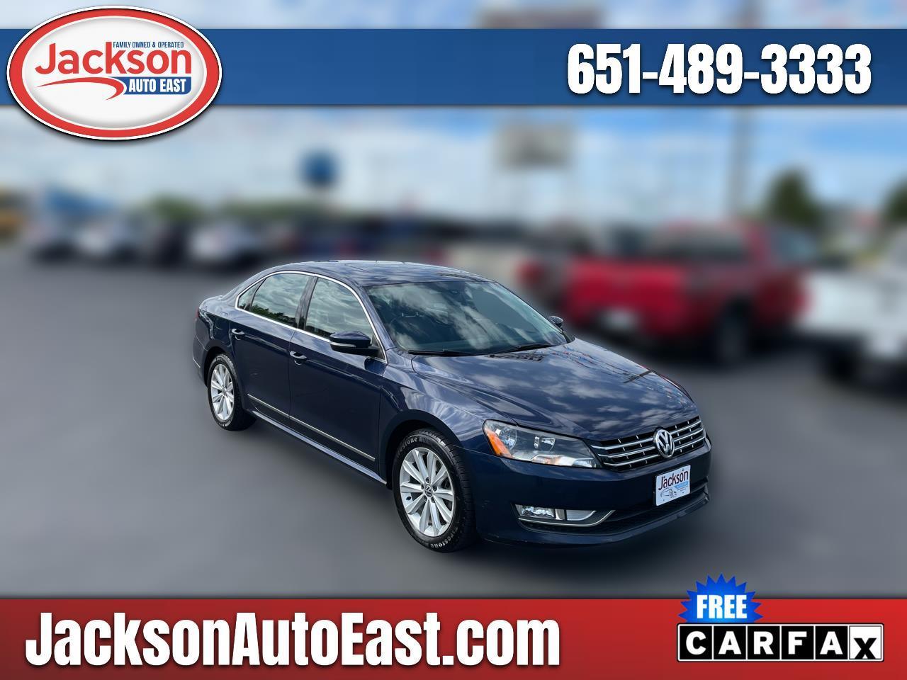 Volkswagen Passat 4dr Sdn 2.5L Auto SEL Premium PZEV 2013