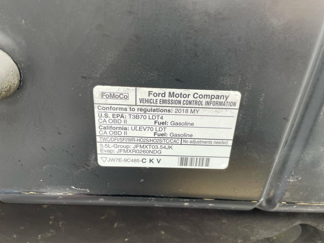 Ford F-150 Lariat 4WD SuperCrew 5.5' Box 2018